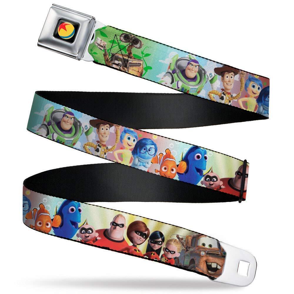 1033 unisex adult Seatbelt Disney Pixar Xl Belt, Disney Pixar, 1.5 Wide